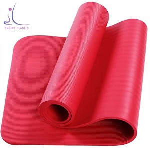Bulk High Density Thick Fitness Exercise NBR Yoga Mat 1mm