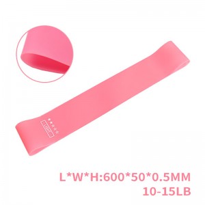 Wholesale High Quality 5 levels Personalized Logo Latex 5pcs Resistance Bands