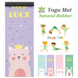 Wholesale Personalized Print Eco Friendly Non Toxic Kids Yoga Mat