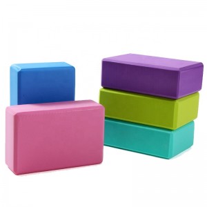 Bulk Custom Logo High Density Colorful Regular Bricks Yoga Blocks