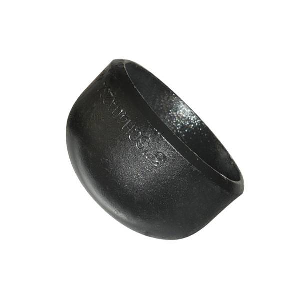 Black Steel Pipe Cap