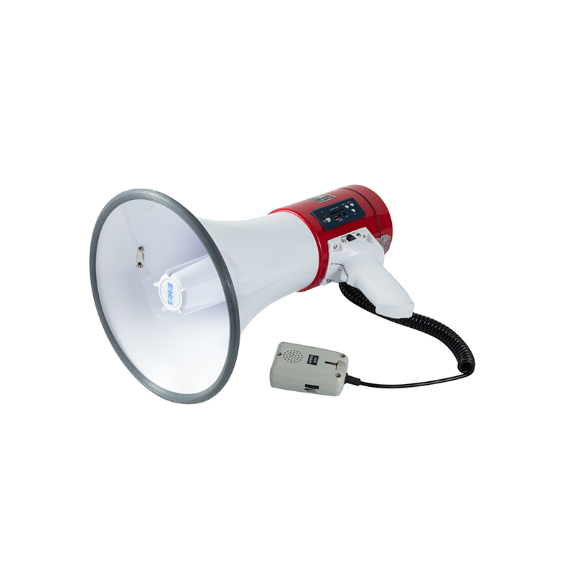 Megaphone With Mp3 Player, Aux3.5mm And Patrol Microphone