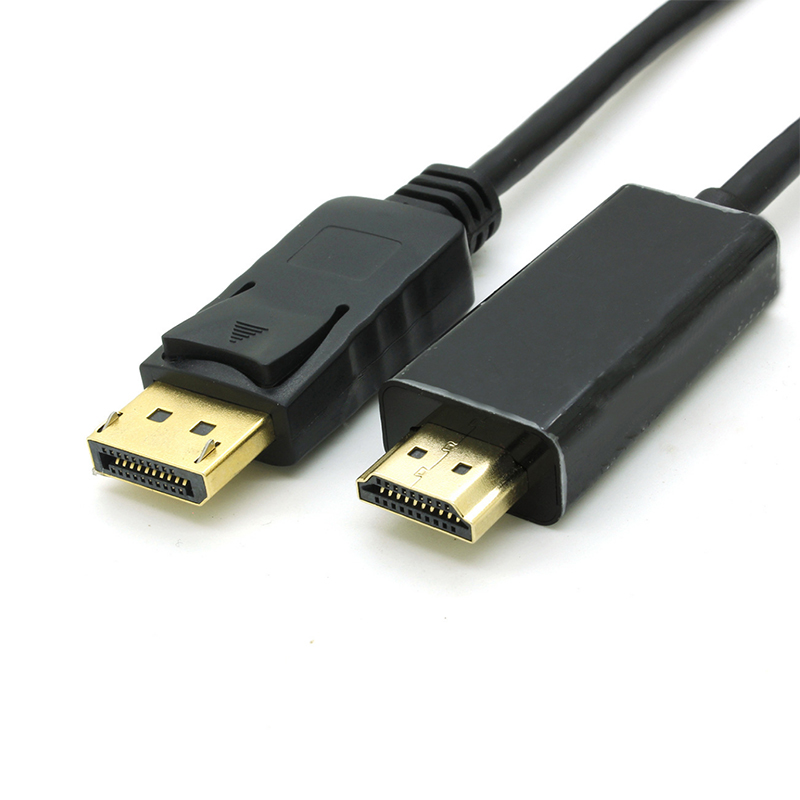DisplayPort male to HDMI male transfer cable