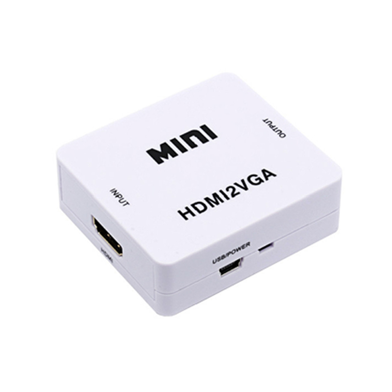 HDMI to VGA and Audio Converter Small Type
