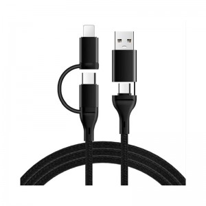 Four-in-one Type C adaptor cable