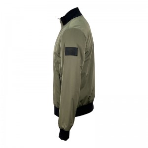 Panlalaking windbreaker bomber jacket