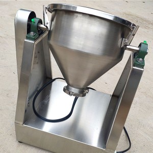 Lab flat cone mixer for pilot