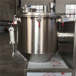 Stainless steel rapid shear mixer for food and pharma