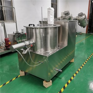 Stainless steel spheronizer for shaping pellets into round beads