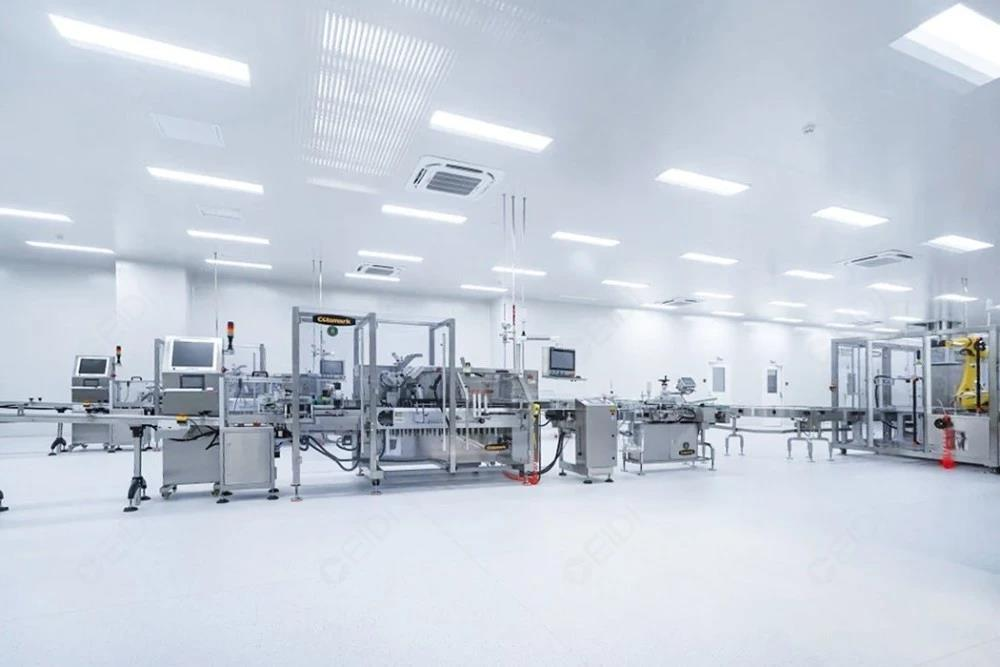 Фармацевтската индустрија дизајн на чиста работилница за заштеда на енергија: производство, помошно, складирање, технички индикатори за складирање на ладилници