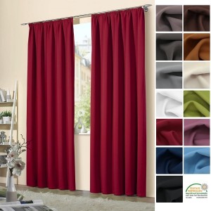 Dairui Textile Wholesale Window Treatment Room Darkening Woven Triple Blackout Curtains for Bedroom Living Room