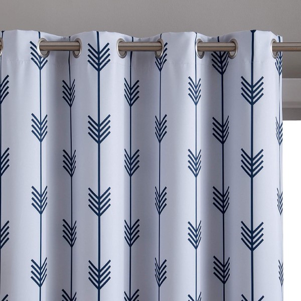 High Quality Hotel Bedroom Sun Block Polyester Print 100% Blackout Window Curtain Fabric Drape
