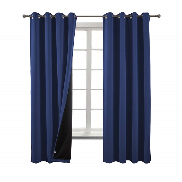 Dairui Tex Home Textile Ready Made Hotel Dining Room 100% Blackout Window Curtain Featured Image