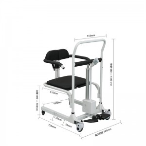 Electrical lift patient transfer chair- Wala'y Kapuslanan nga Mobility ug Comfort Solution