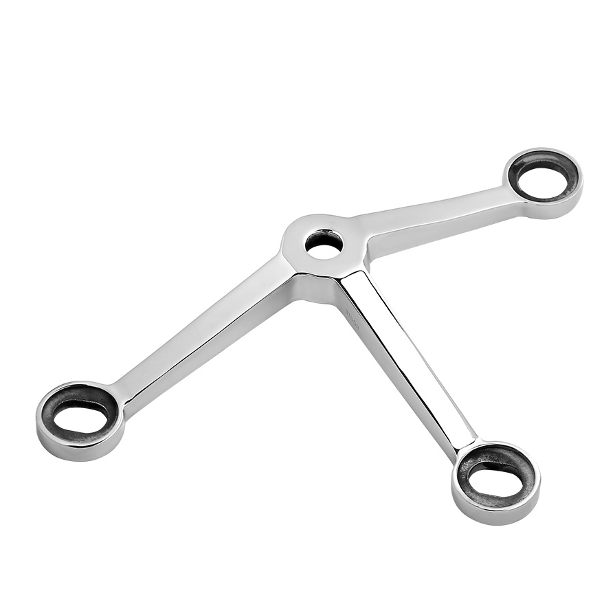 3 arms glass spider fittings 304 316 stainless steel