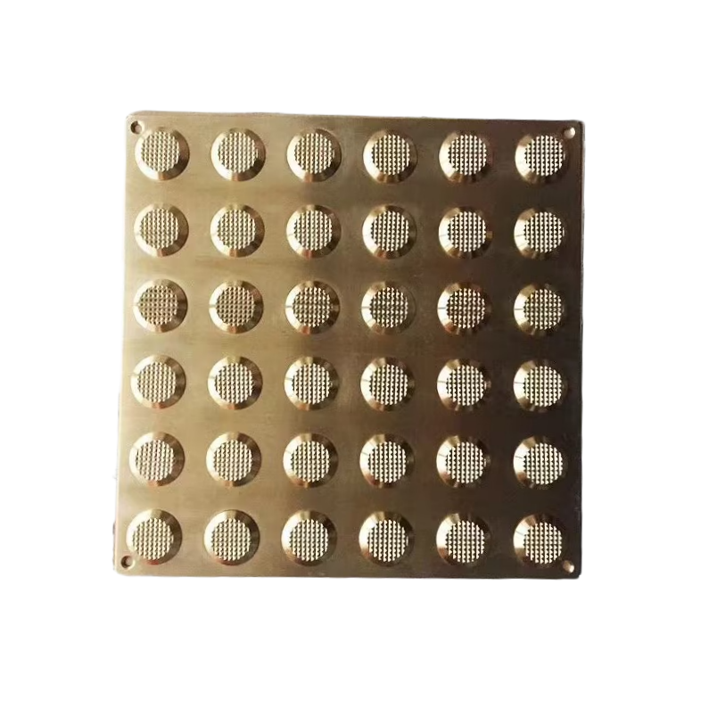 anti slip diamond tactile guidance 304 316 stainless steel tactile flooring