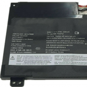 Lenovo ThinkPad S5 E560P 00HW040 SB10J78989 üçün 00HW041 Noutbuk batareyası