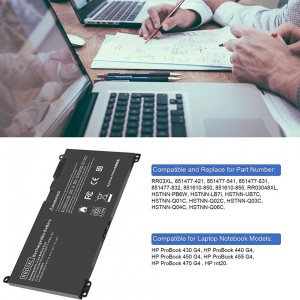 ថ្ម RR03XL សម្រាប់ HP ProBook 430 440 450 470 G4 G5 ស៊េរី 851610-850