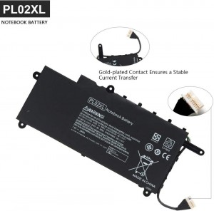 PL02XL batteri til HP Pavilion X360 11-n Series 751875-001 HSTNN-LB6B