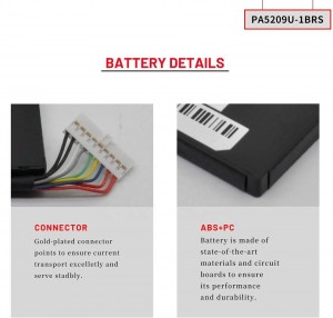 PA5209U-1BRS laptop akkumulátor Toshiba Radius L15W-B1302 P000627450 készülékhez