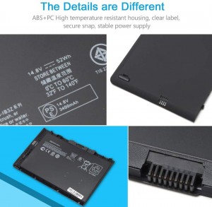 BT04 BT04XL BT06XL Batterij voor HP EliteBook Folio 9470 9470M 9480M