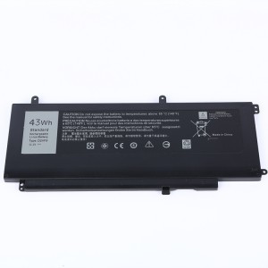 D2VF9 bateria Dell Inspiron 15 7000 7547 7548 0PXR51 PXR51 0YGR2V