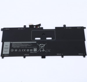 Battery NNF1C ee Dell XPS 13 9365 2in1 2017 Taxanaha 13-9365-D1605TS
