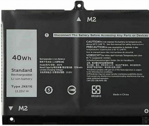Batteria del computer portatile JK6Y6 per Dell Inspiron 5300 5301 5401 5402 5408 3410