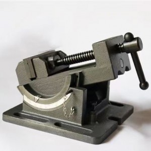 Indasteri Matla Benchtop le Drill Press Tilting Angle Machine Vise