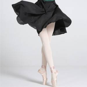 DANSHOW Womens Long Skirt Adjustable Wrap Dress for Dance