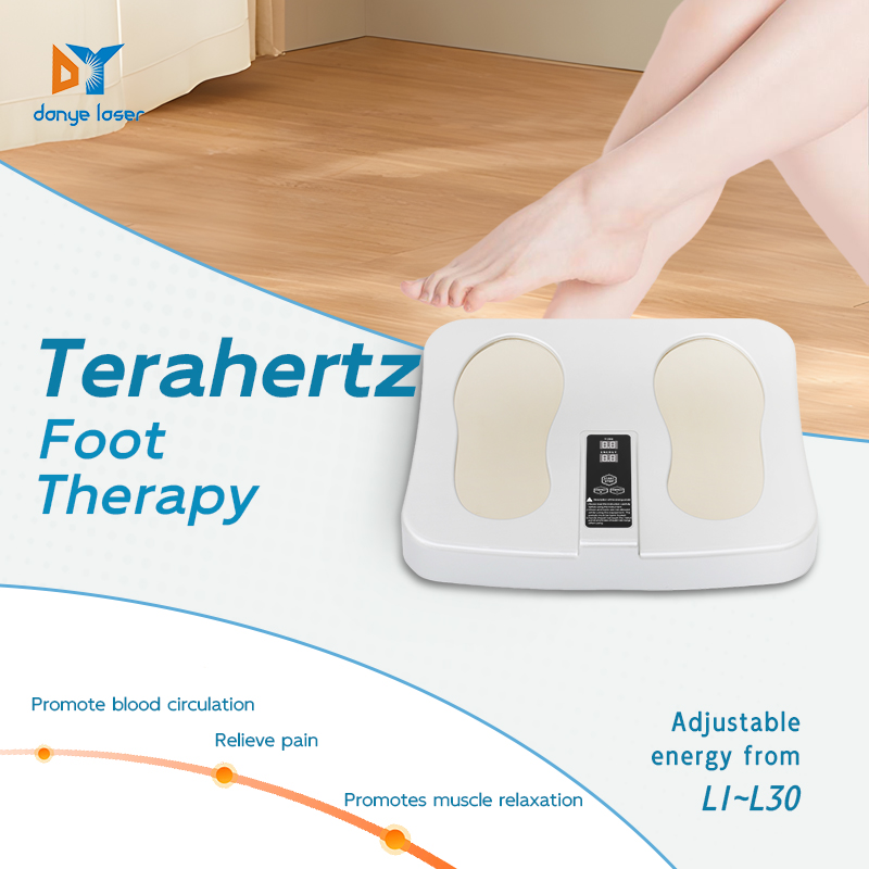 Terahertz aparat za masažno terapijo stopal s toploto