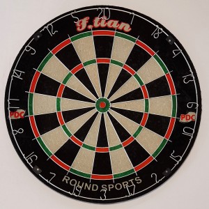 Bòrd dart uèir cruinn Round-1 de chàileachd àrd