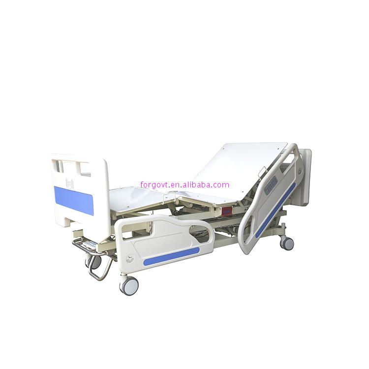 Infusion قابل حمل بیمارستان صندلی تکیه دار تخت تخت Hillroom تخت بیمارستان ابعاد تخت بیمارستانی 2 کرانک