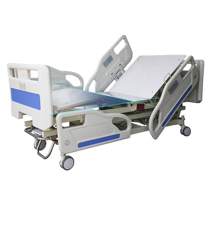 DSC A001 Девять функциональных электрических больничных кроватей для пациентов в отделениях интенсивной терапии, медицинских больничных койках