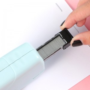 Gamit sa Opisina ug Eskwelahan Portable Rechargable Mini Electric stapler 291