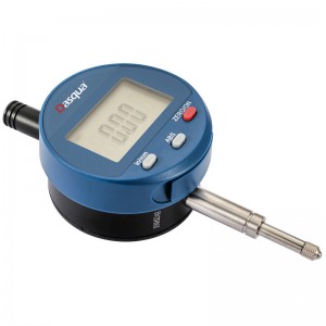 DASQUA Високопрецизен електронен цифров индикатор с циферблат Габарит Преобразуване в инч/метричен инструмент 0-1 инч/25,4 мм измервателен инструмент със сертификат за калибриране