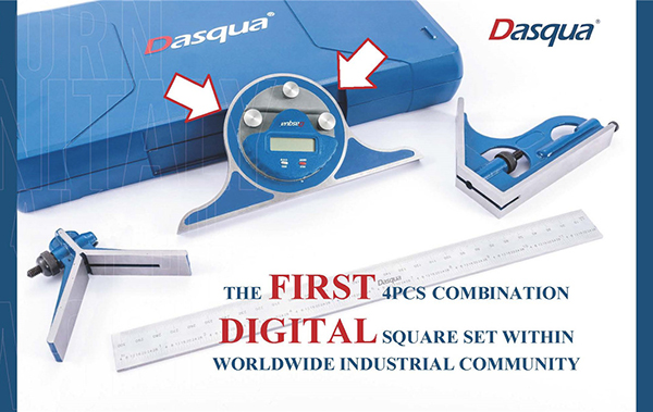 दुनिया भर में औद्योगिक समुदाय के भीतर पहला 4PCS संयोजन डिजिटल स्क्वायर सेट