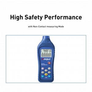 DASQUA High Precision Wide Measuring Range Speed Tach Meter 2.5～99999RPM Speed Meter Non-Contact Digital Tachometer