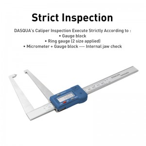 DASQUA High Precision IP54 Waterproof Digital Disk-Brake Caliper 0-125mm / 0-5