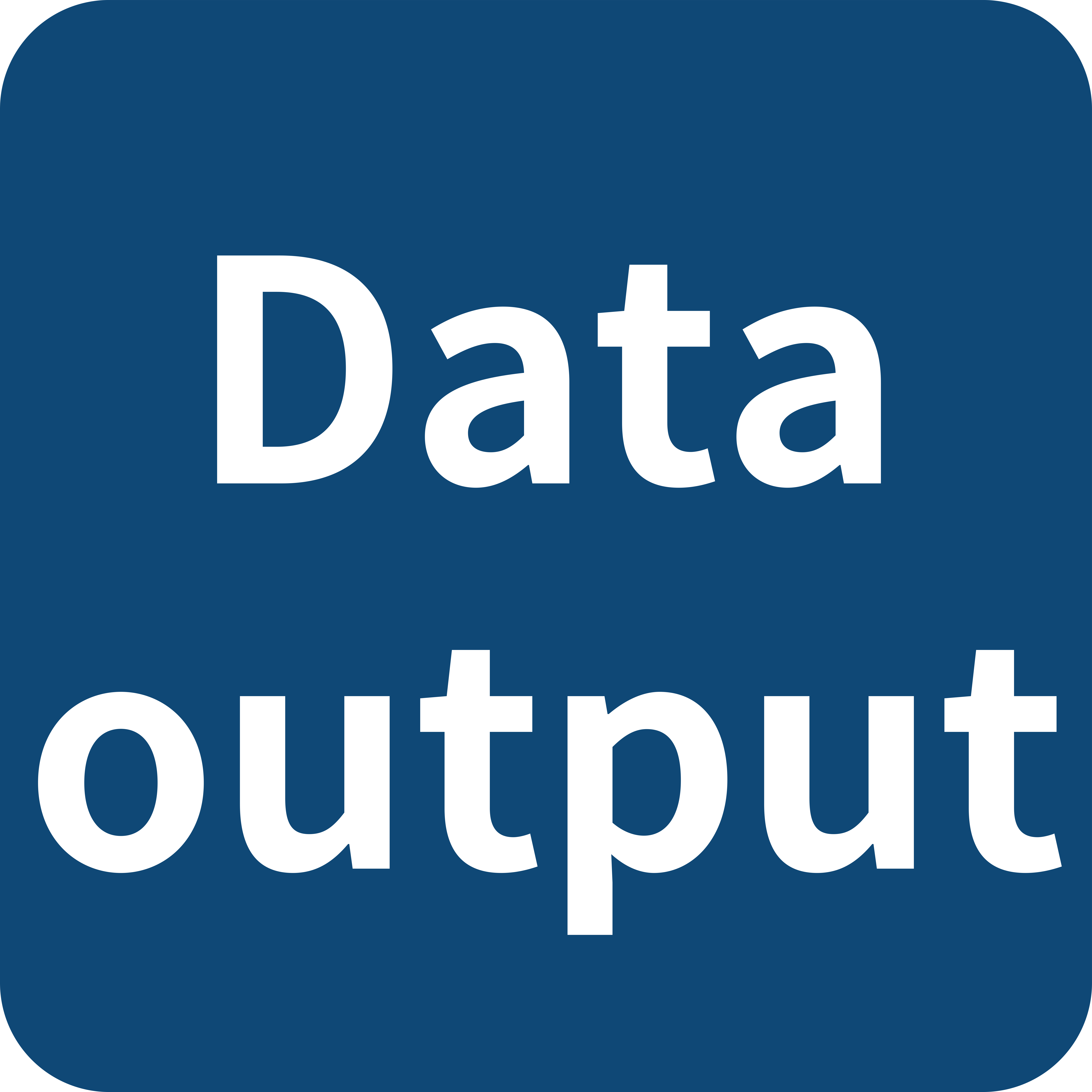 Data output