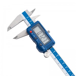 Dasqua 2000-2005 Ηλεκτρονικό μικρόμετρο υψηλής ακρίβειας 6 ιντσών/150 mm με μεγάλη οθόνη LCD Αυτόματη απενεργοποίηση Επιλεγμένο εργαλείο μέτρησης