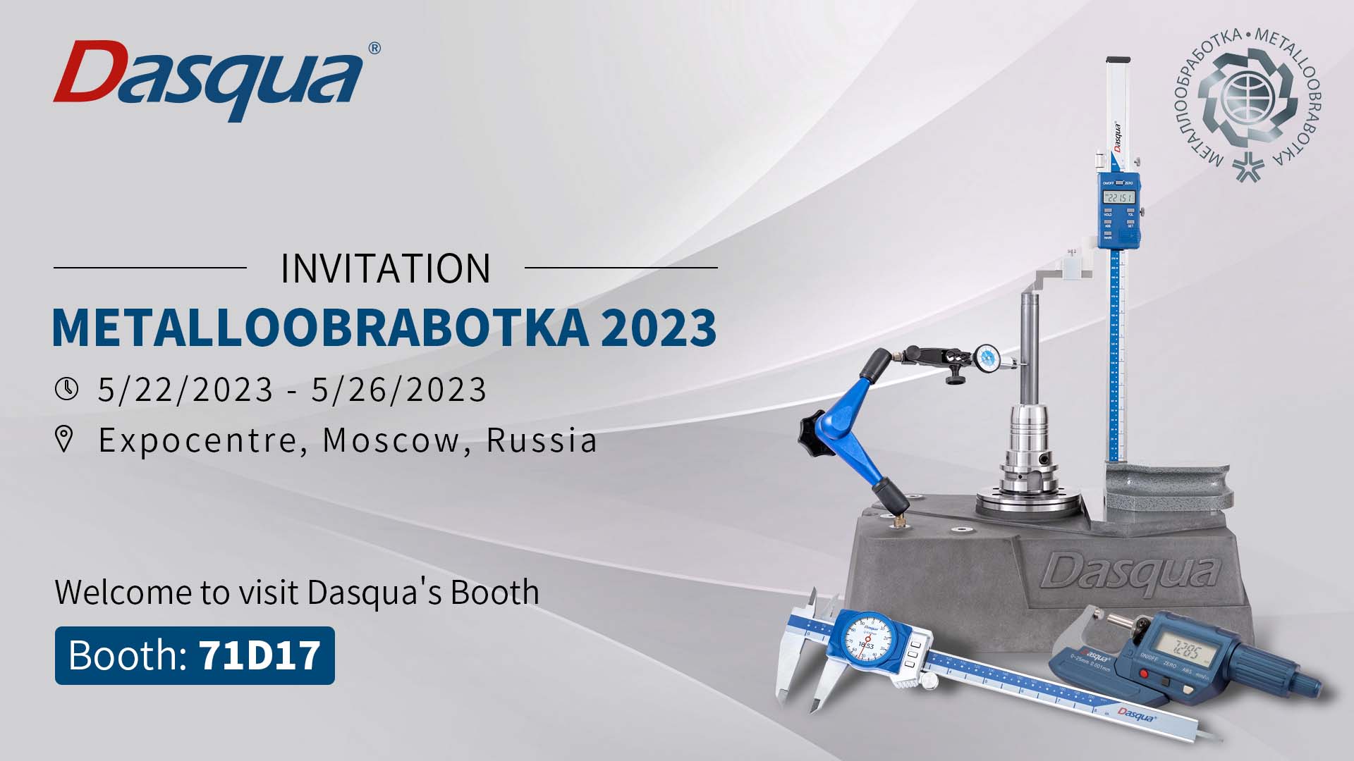 ʻO ka 23th Metalloobrabotka Moscow - International Exhibition for Material Processing Technologies, Machines and Tools