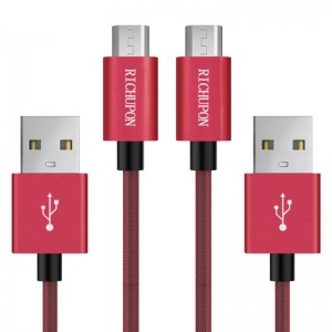 Micro Cable Fast Data Charger Cable ho an'ny Samsung