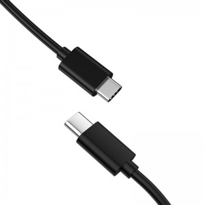 د USB 3.0 5Gbps ډول C to Type C PVC کیبل