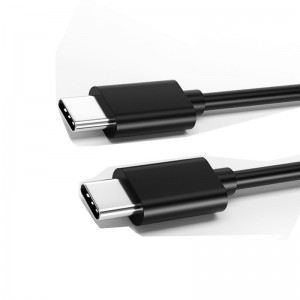 USB 3.0 5Gbps Tipe C pikeun Tipe C PVC Cable