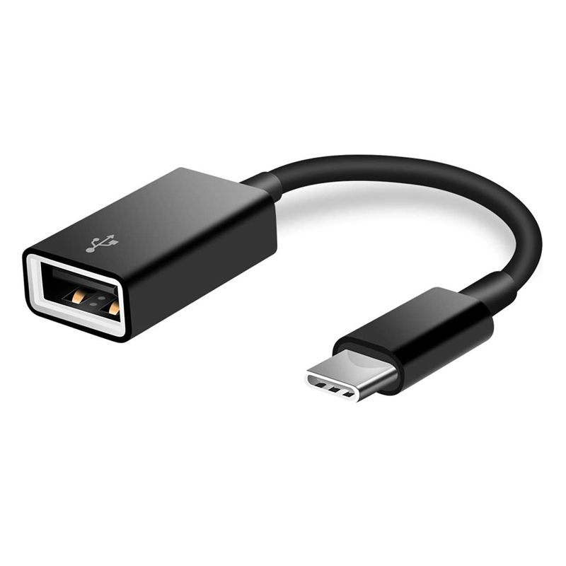 USB C na USB 2.0 adapter, tip-C OTG kabel, tip C muški na USB A ženski adapter/kabel Istaknuta slika