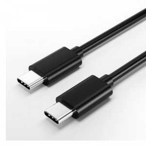 USB 3.0 5Gbps ਟਾਈਪ C ਤੋਂ ਟਾਈਪ C PVC ਕੇਬਲ