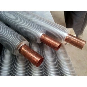 Copper Tube Aluminum Fin Composited Extruded Fin Tube
