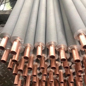 Copper Tube Aluminium Fin Yopangidwa Ndi Extruded Fin Tube