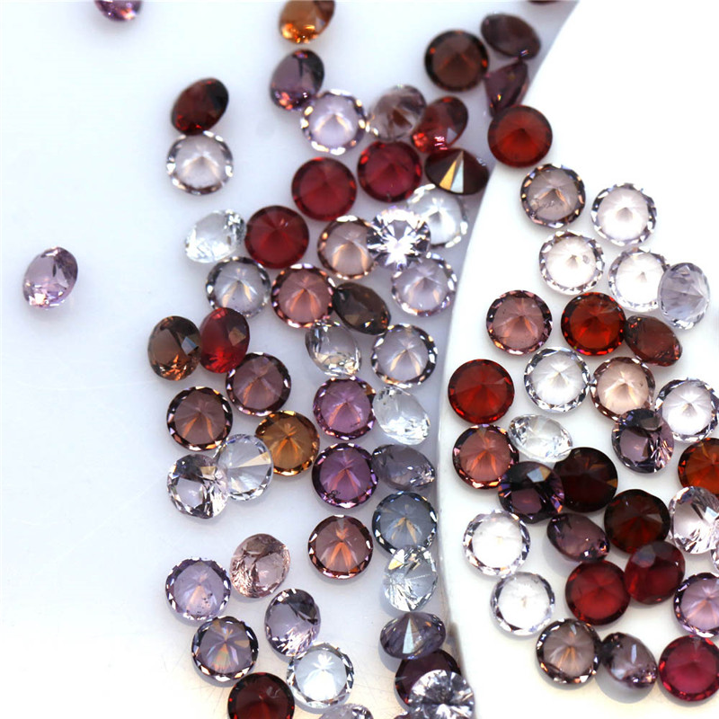 Natrual Color Spinel Loose Gems Round 1.0mm